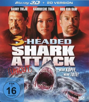 3 Headed Shark Attack (2015) - Tamil Movie Poster
