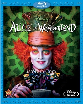Alice In Wonderland (2010) - Tamil Movie Poster