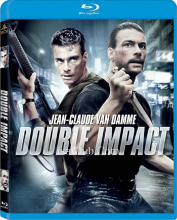 Double Impact (1991) - Tamil Movie Poster