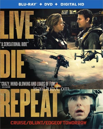 Edge of Tomorrow (2014) (English) - Tamil Movie Poster