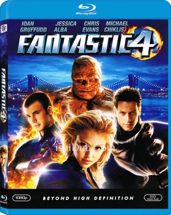 Fantastic Four (2005) - Tamil Movie Poster