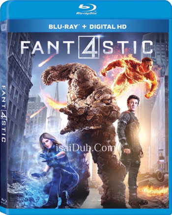 Fantastic Four (2015) (English) - Tamil Movie Poster