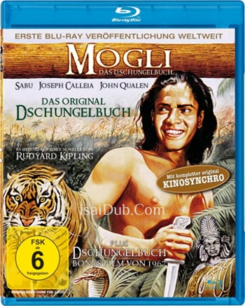 Jungle Book (1942) - Tamil Movie Poster