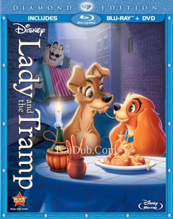 Lady and the Tramp (1955) - Tamil Movie Poster