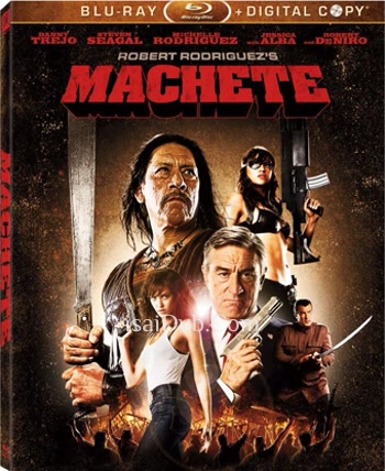 Machete (2010) (English) - Tamil Movie Poster