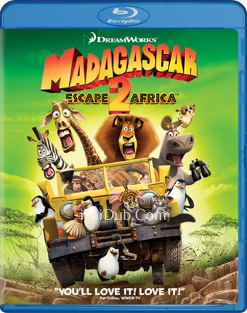 Madagascar Escape 2 Africa (2008) - Tamil Movie Poster