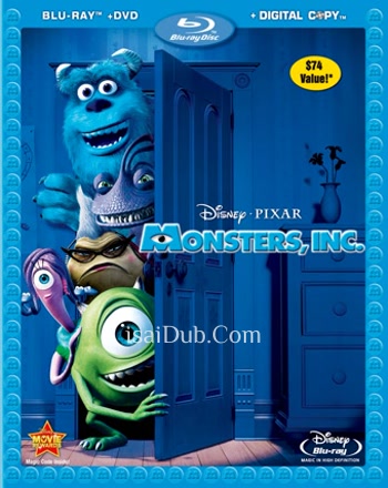 Monsters Inc (2001) - Tamil Movie Poster