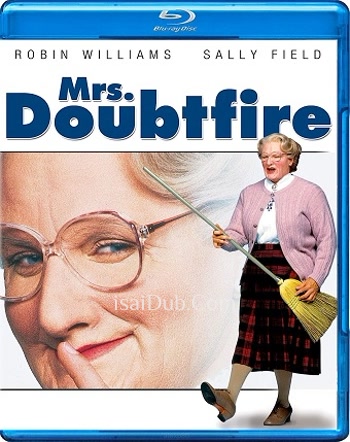Mrs Doubtfire (1993) - Tamil Movie Poster