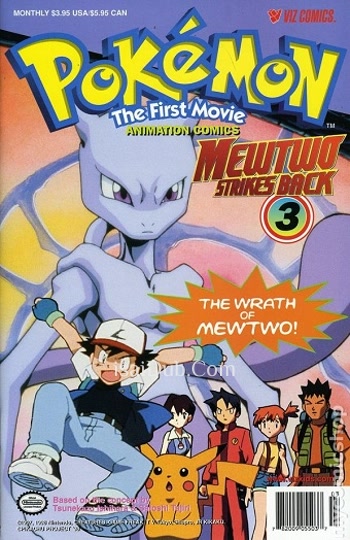 Pokemon: Mewtwo Strikes Back (1998) - Tamil Movie Poster