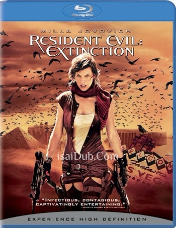 Resident Evil Extinction (2007) - Tamil Movie Poster