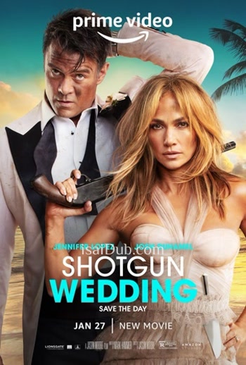 Shotgun Wedding (2022) (English) - Tamil Movie Poster