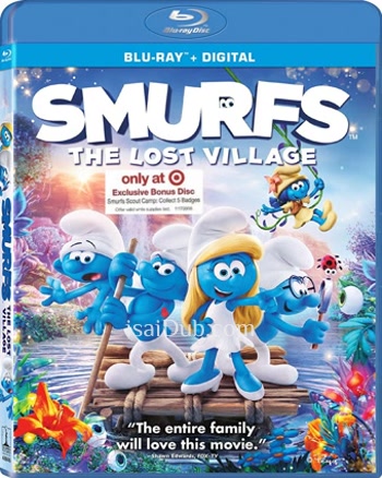 Smurfs The Lost Village (2017) - Tamil Movie Poster