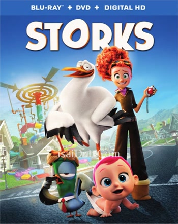 Storks (2016) (English) - Tamil Movie Poster