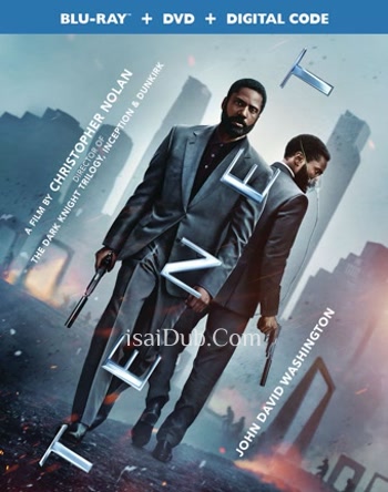 TENET (2020) (English) - Tamil Movie Poster