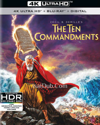 The Ten Commandmments (1956) - Tamil Movie Poster