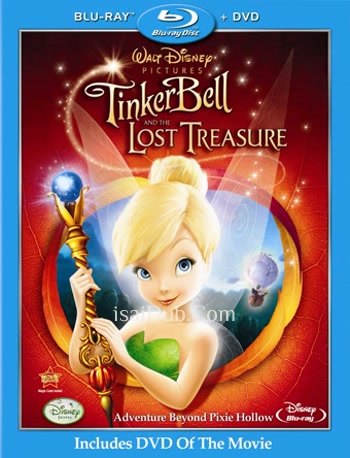 Tinker Bell and the Lost Treasure (2009) (English) - Tamil Movie Poster